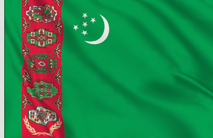 Drapeau du Turkmenistan