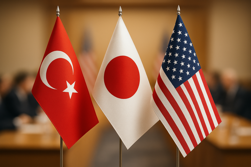 Partenariats commerciaux Turquie Japon États-Unis
