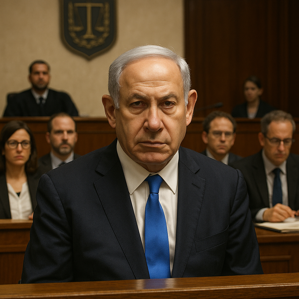 proces netanyahou