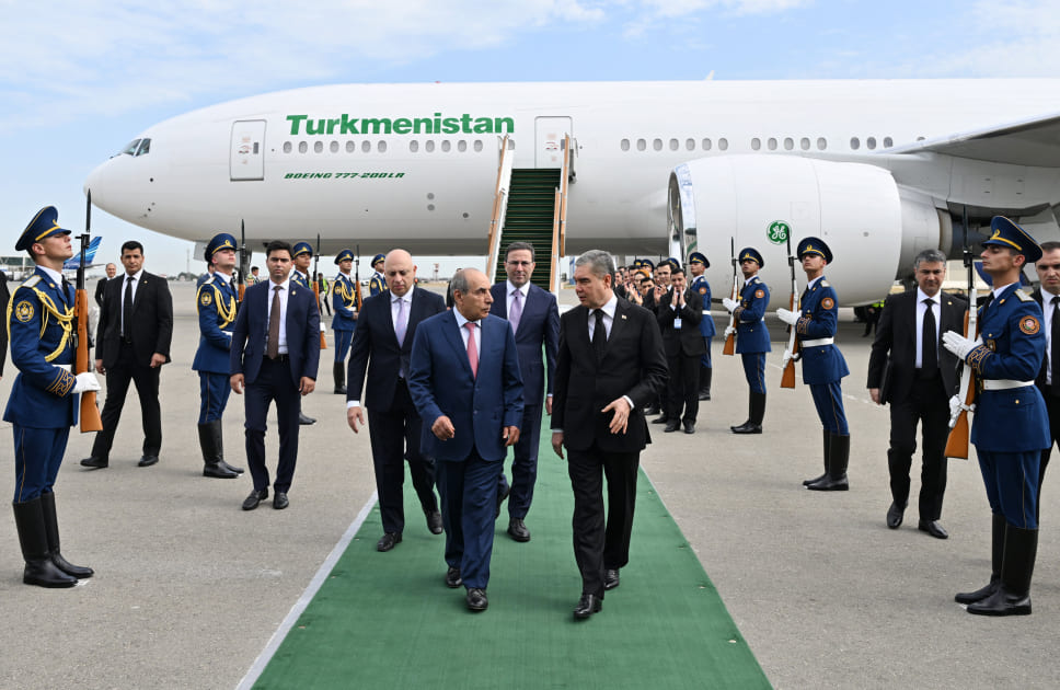 Photo fournie par l'Ambassade de la République d’Azerbaïdjan à Achgabat.