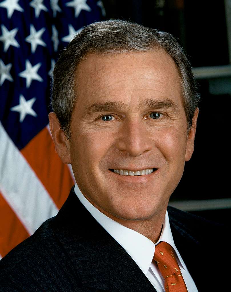 portrait-of-president-george-bush-