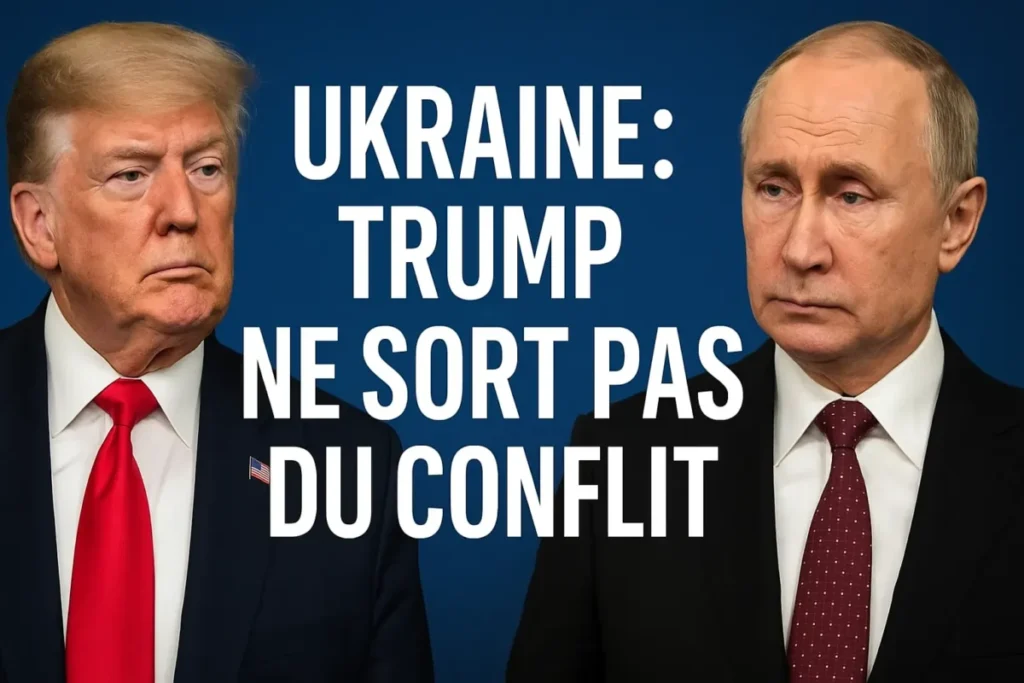 Ukraine : Trump ne sort pas du conflit