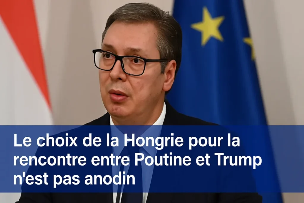 Vladimir Poutine, Donald Trump et Viktor Orbán évoqués dans le cadre d’une rencontre diplomatique à Budapest.
