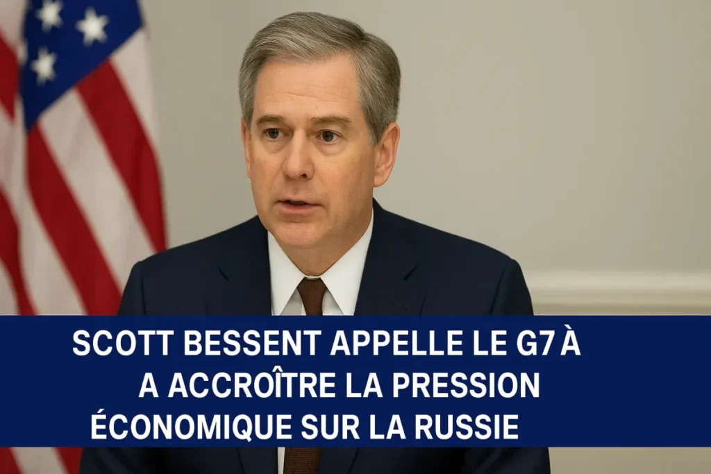 Scott Bessent rencontre ses homologues du G7 à Washington