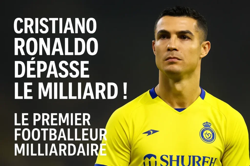 Cristiano Ronaldo franchit le cap du milliard : l’empire CR7
