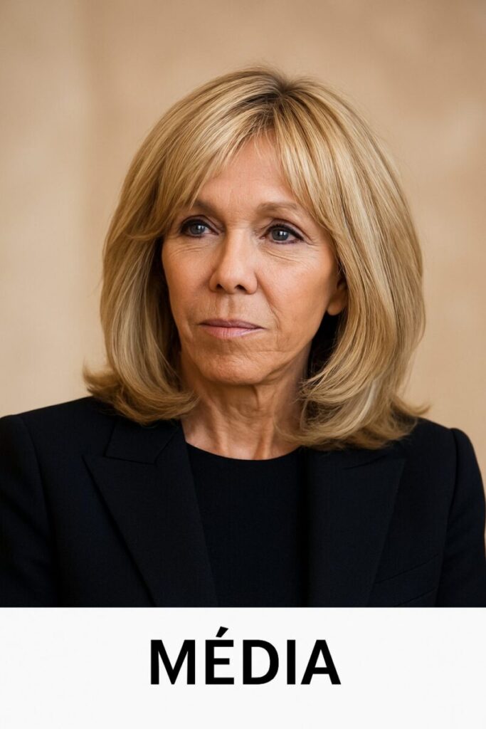 brigitte macron media