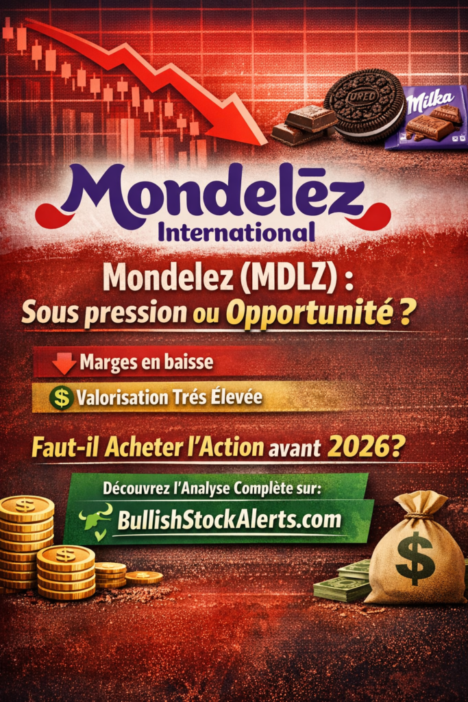 Mondelez (MDLZ) — Sous pression ou opportunité à long terme ? MDLZ