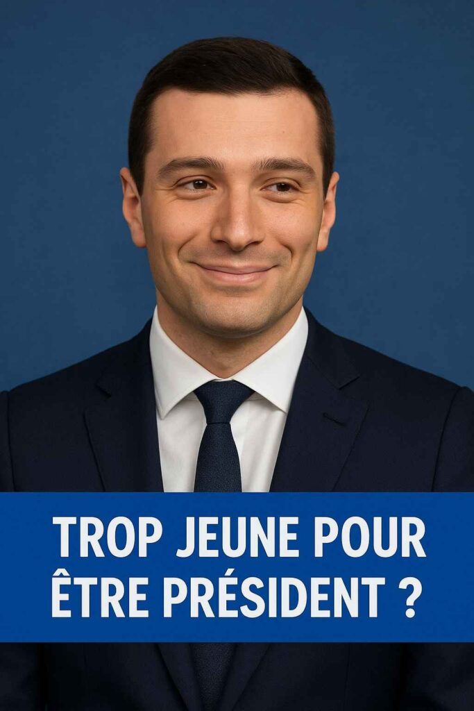 Jordan Bardella, la jeunesse à l’épreuve du pouvoir : entre loyauté et projection présidentielle bardella_est il trop jeune pour l'élysée ?