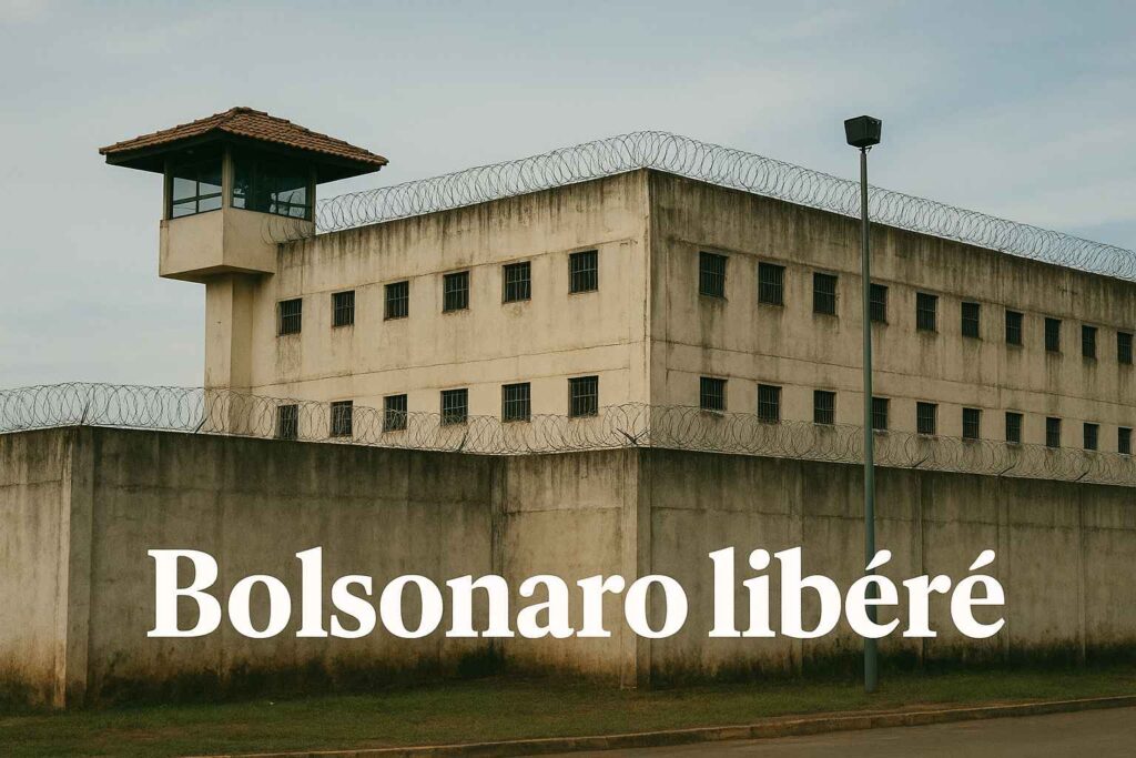 Bolsonaro réclame une hospitalisation pour subir une double intervention chirurgicale bolsonaro libéré