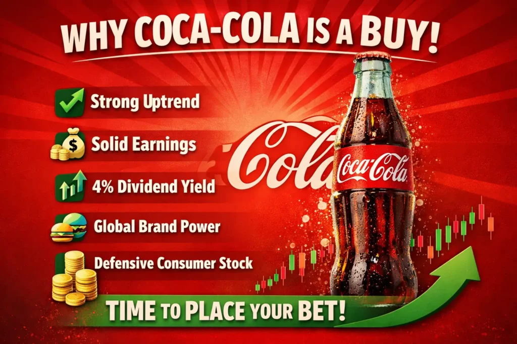 KO (Coca-Cola) à 80,56 $ sur ses sommets : la “machine à cash” que le marché paie cher… avant (peut-être) une fenêtre d’achat à 68–72 $ bullish on KO